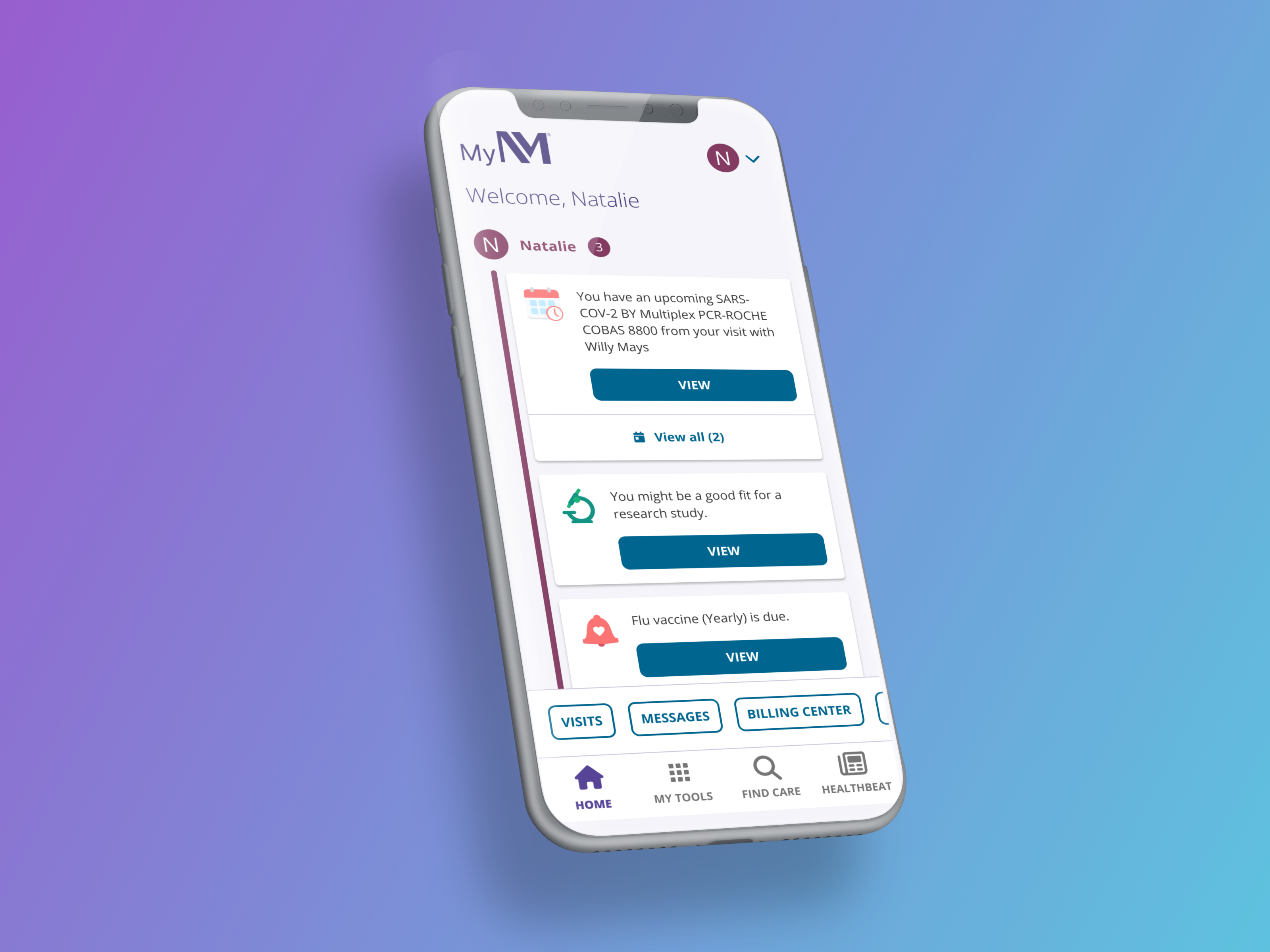 MyNM App Redesign